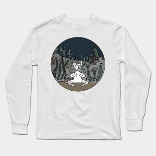 underwater cat Long Sleeve T-Shirt